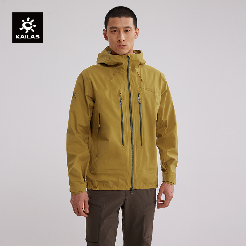 Kailas/凯乐石央莫龙冲锋衣FLT 3L耐磨防风防水户外徒步登山外套