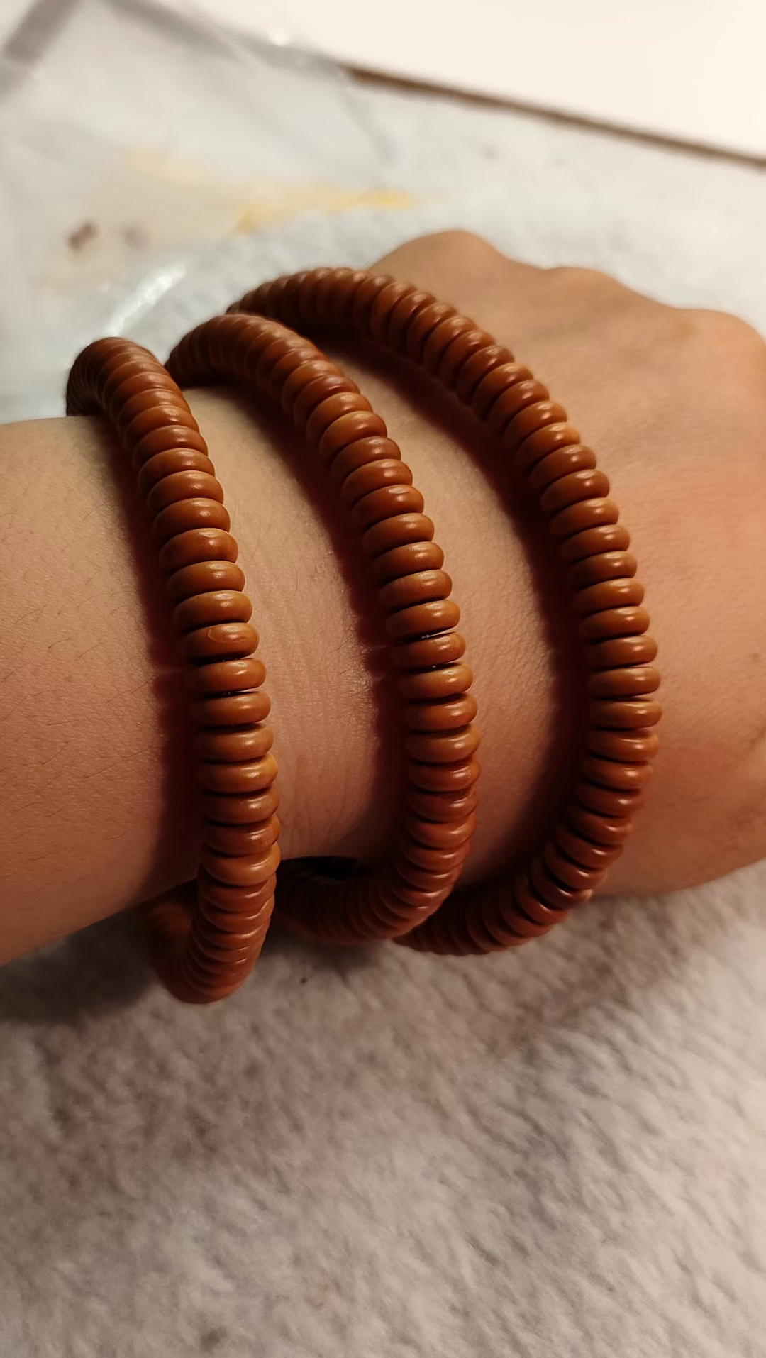 橄榄核隔片 橄榄核配饰 文玩手串配饰垫片 6✘2.5