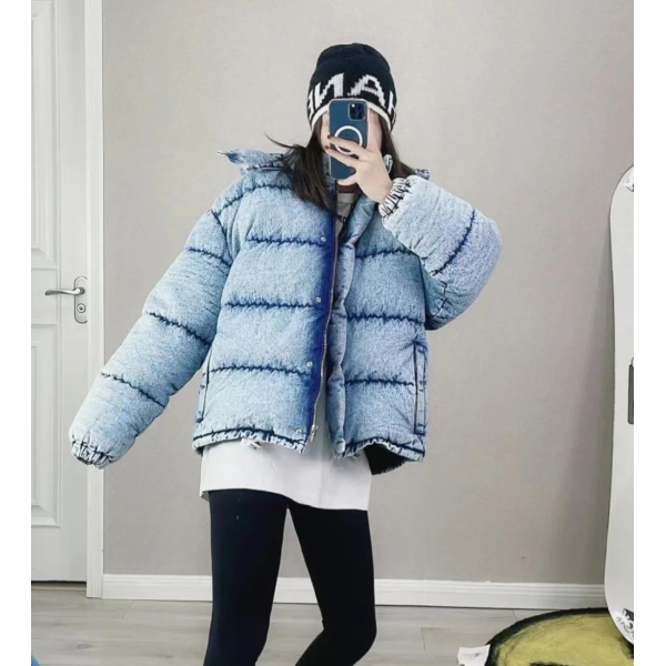谬谬/棉/羽绒服/95新/市场价17800/宇1019