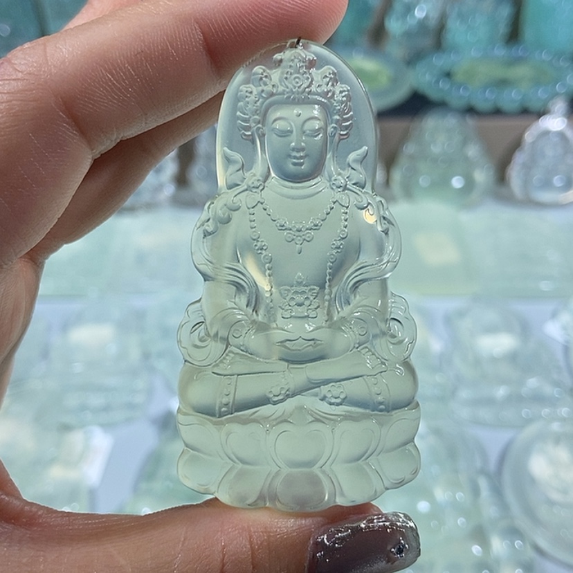 【闪购商品】定制岫玉吊坠未镶嵌心*声