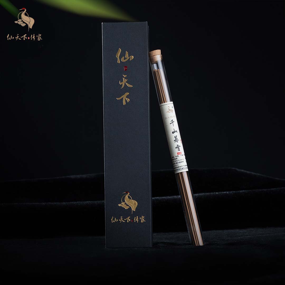 【仙天下-传家】千山暮雪线香古法独家制作高阶天然合香雪松香气