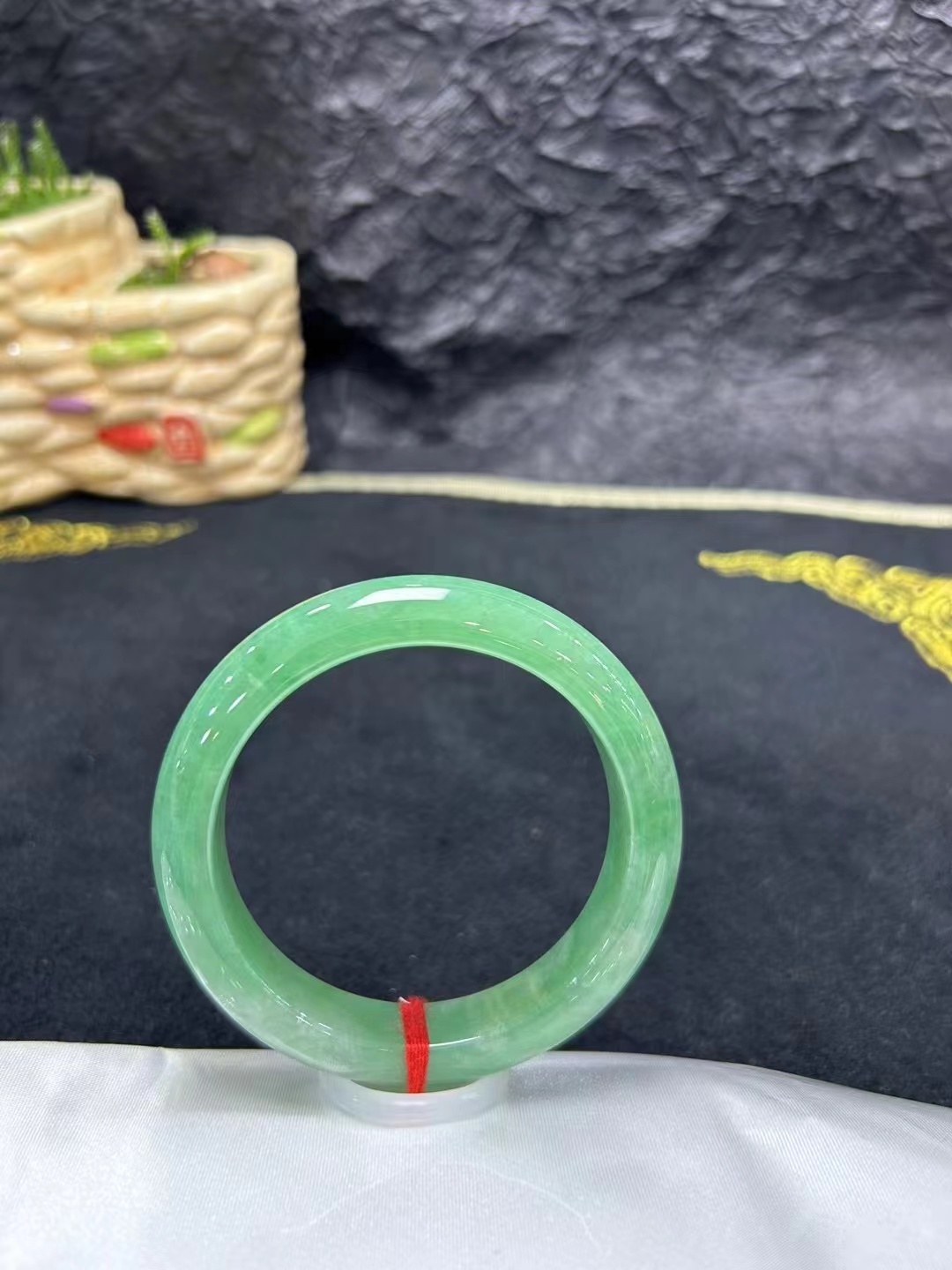 未镶嵌时尚百搭精美素款平安手镯