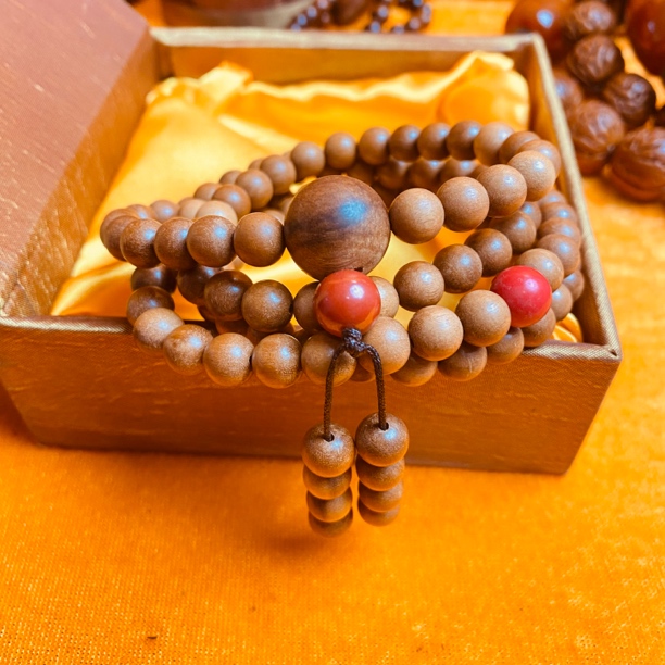 非金属木质手链 雷击木108光珠佛串0.8cm每串品相不同介意勿拍