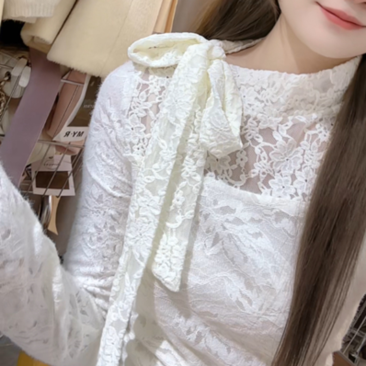 气质法式温柔打底上衣