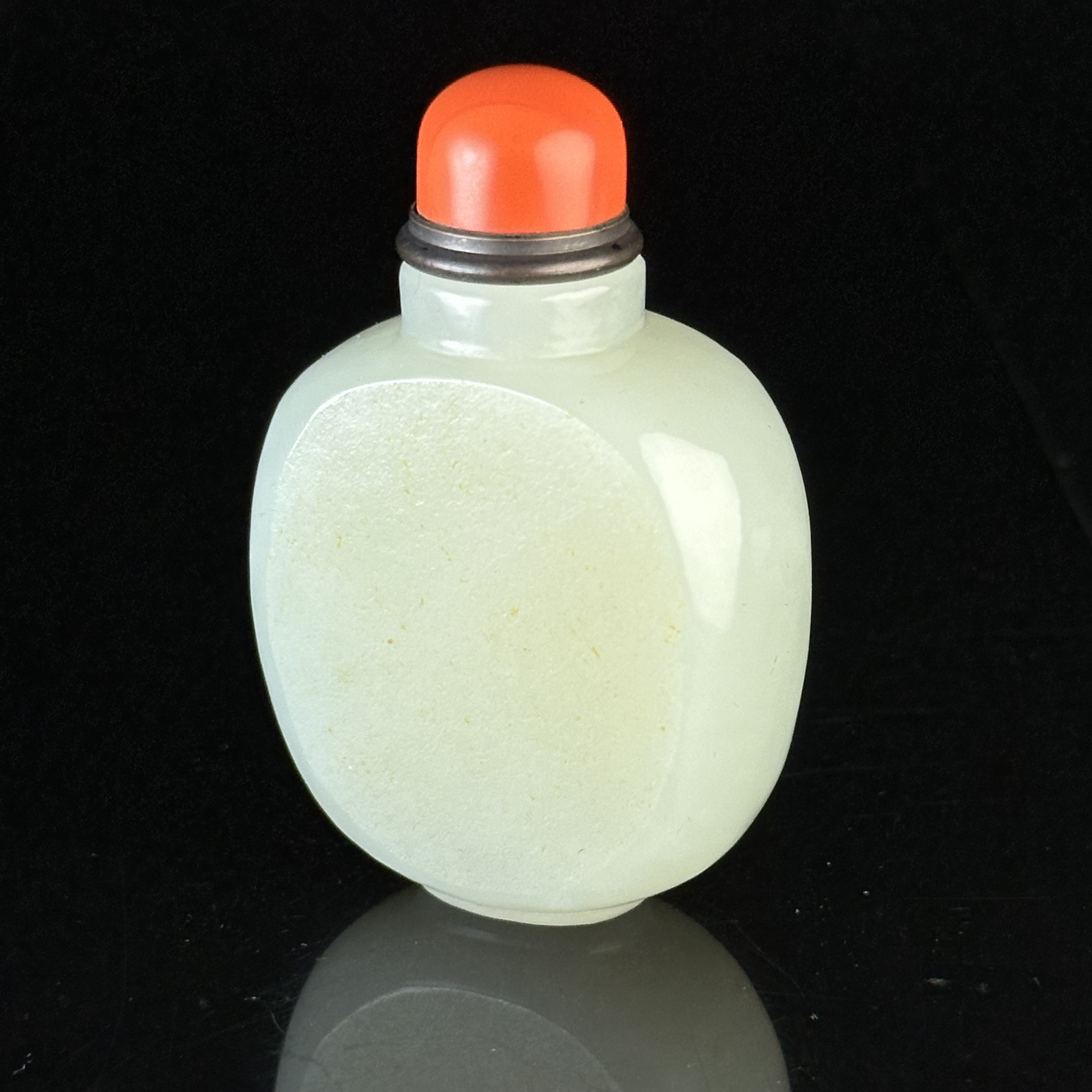 清和田玉鼻烟壶 YS1031175*【上海兰馨】