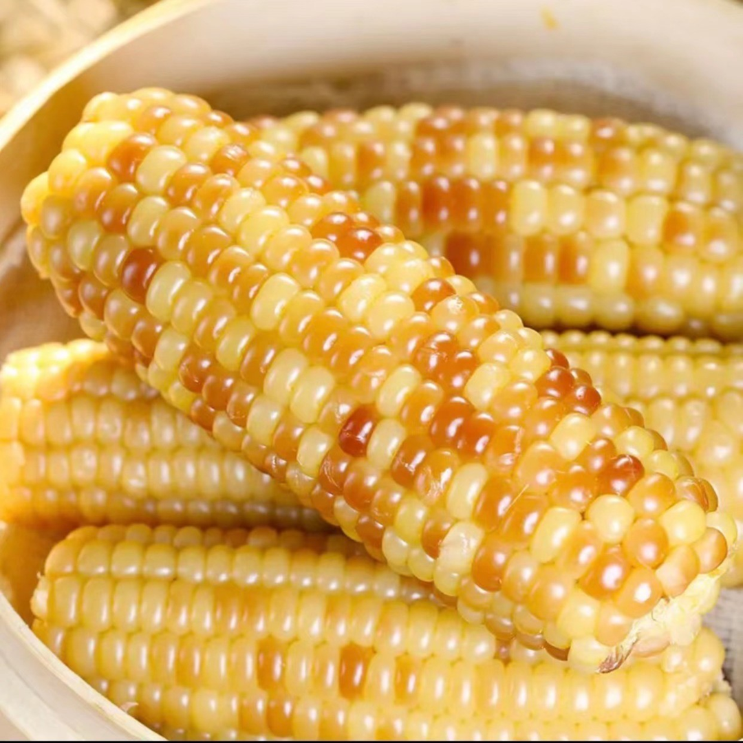西双版纳花糯玉米代餐开袋即食免煮香糯真空包装饱满低卡低脂零食