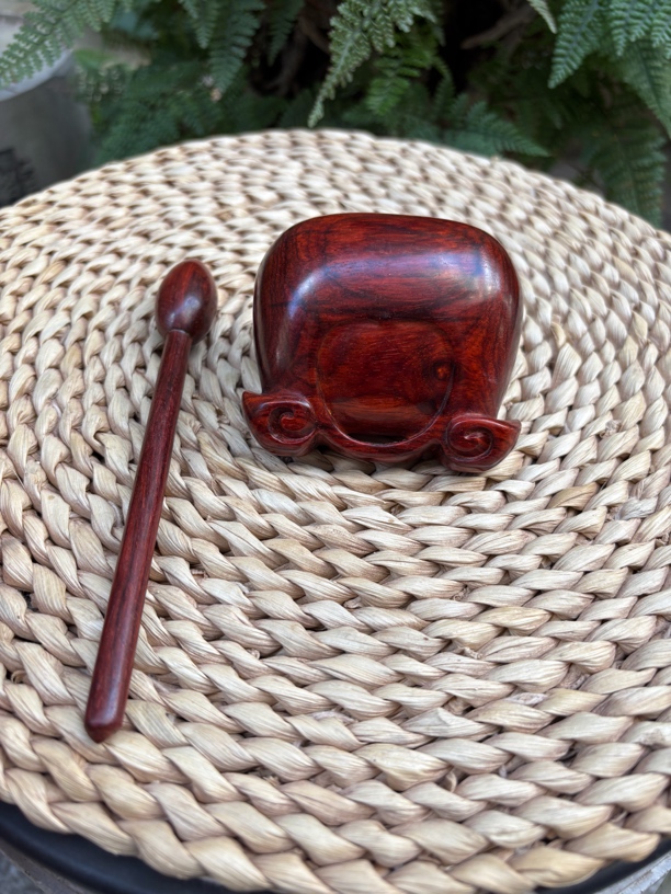 印度小叶紫檀木鱼