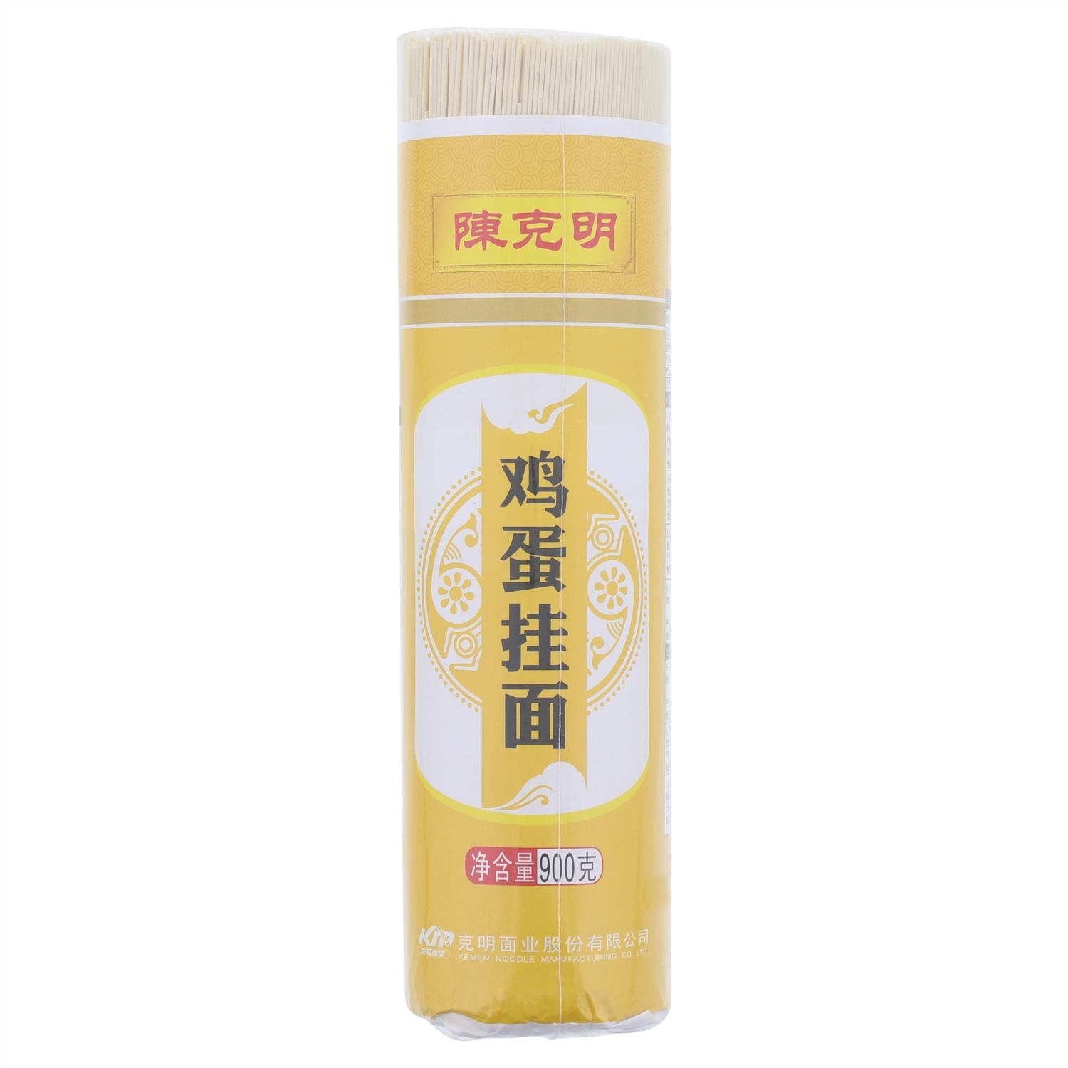 陈克明鸡蛋挂面 900g
