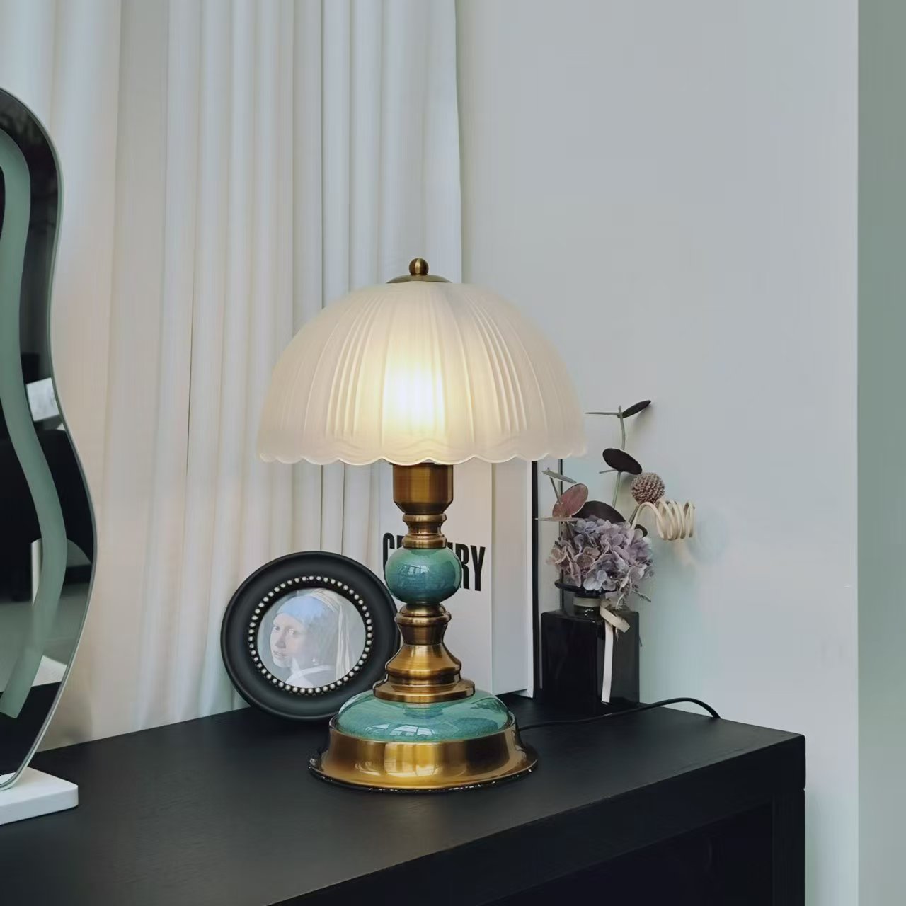 Milet台灯卧室床头灯氛围感装饰灯美式现代复古简约书房小夜灯