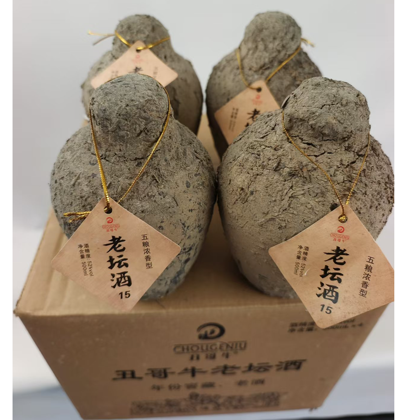 丑哥牛500MLX4瓶装老坛酒[15]支持试喝浓香型52度52度500MLX4瓶