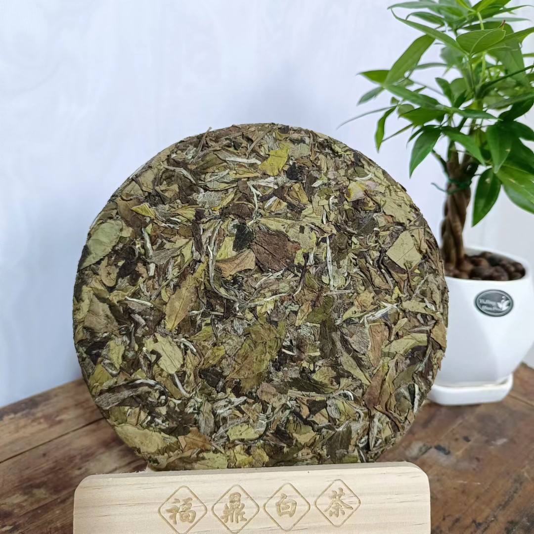 福鼎白茶2020年一级春寿  一级秋寿  春秋配寿眉饼（白琳柴头山）