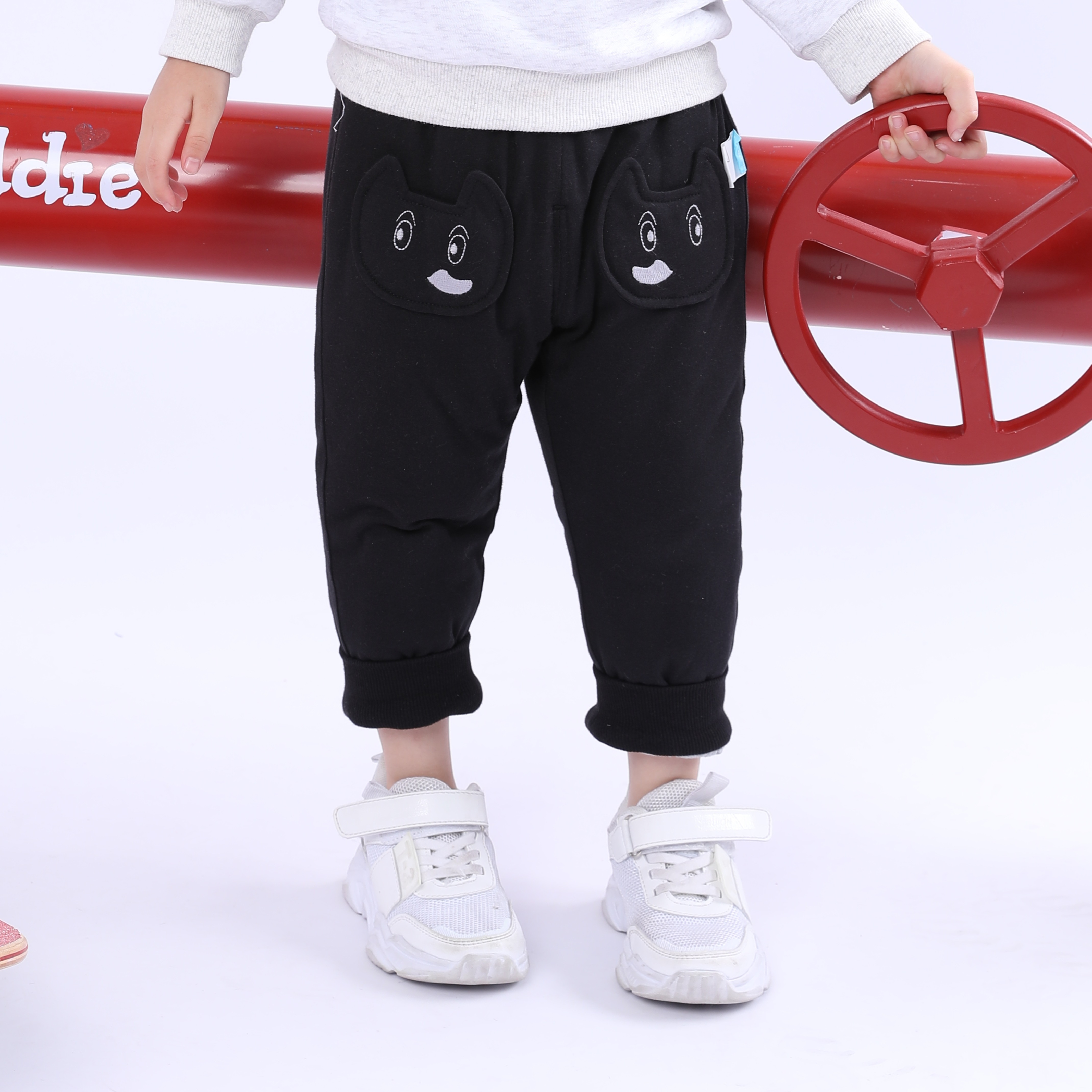 【Babe Buddie】女童厚针织夹棉长裤8142813