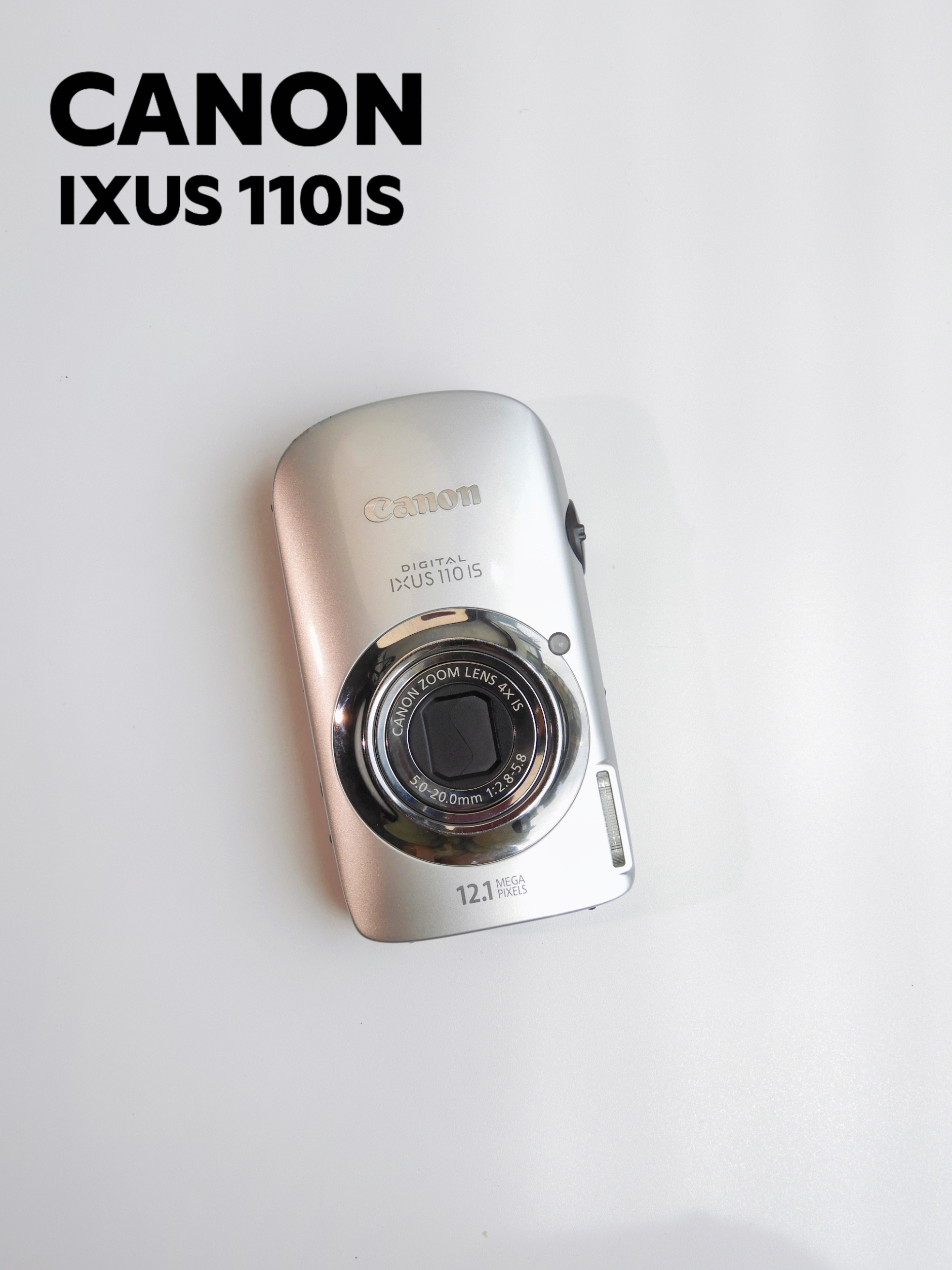 95新 Canon/佳能 IXUS110is数码相机ccd网红二手产品售出no退换