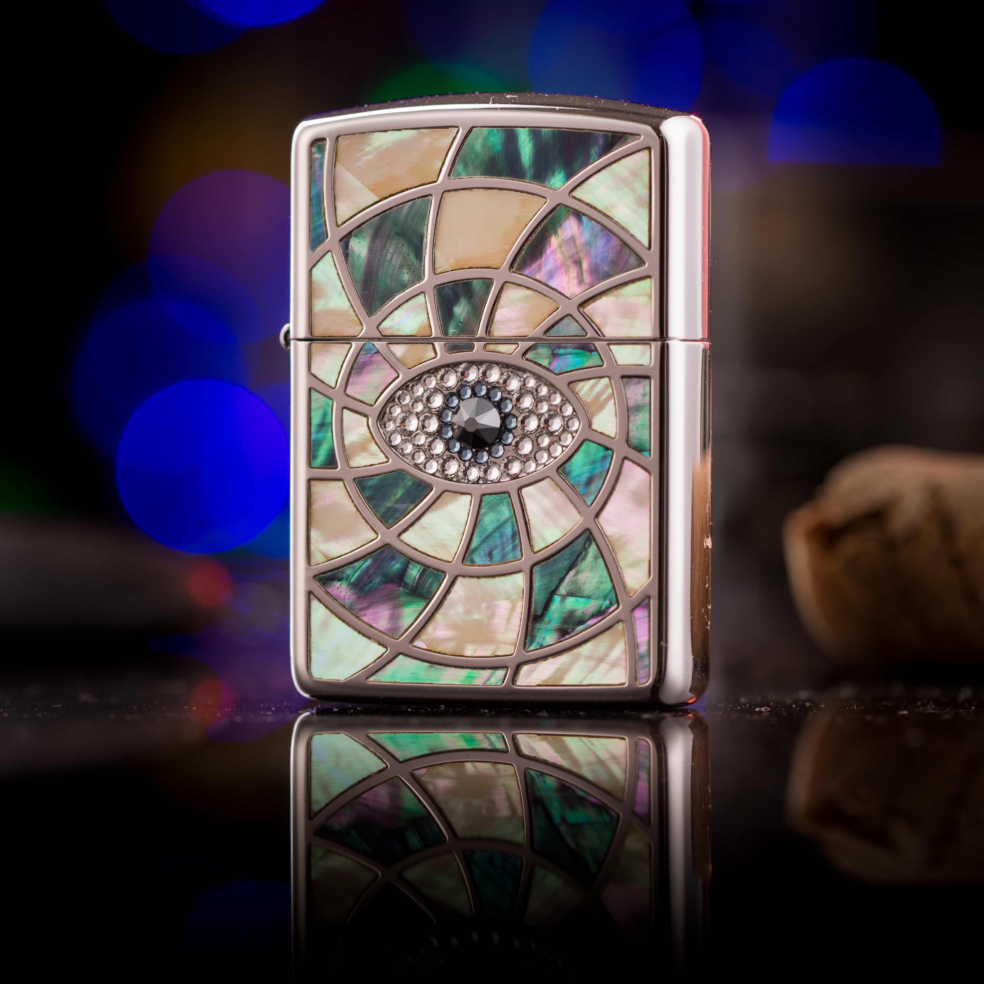 ZIPPO/之宝打火机 施华洛世奇水晶礼盒套装  个性送礼 TCJ1