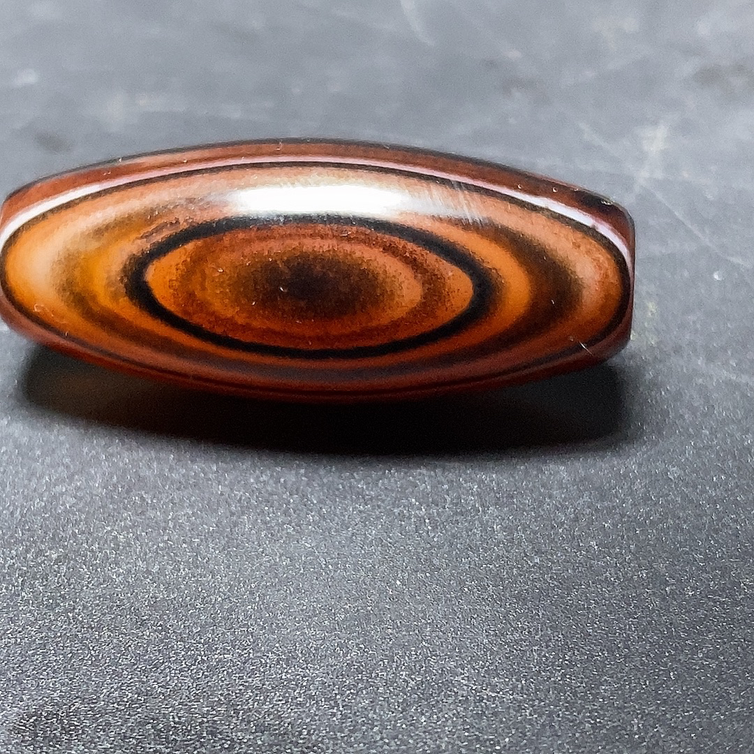 天然缠丝玛瑙桶珠吊坠挂件颈饰