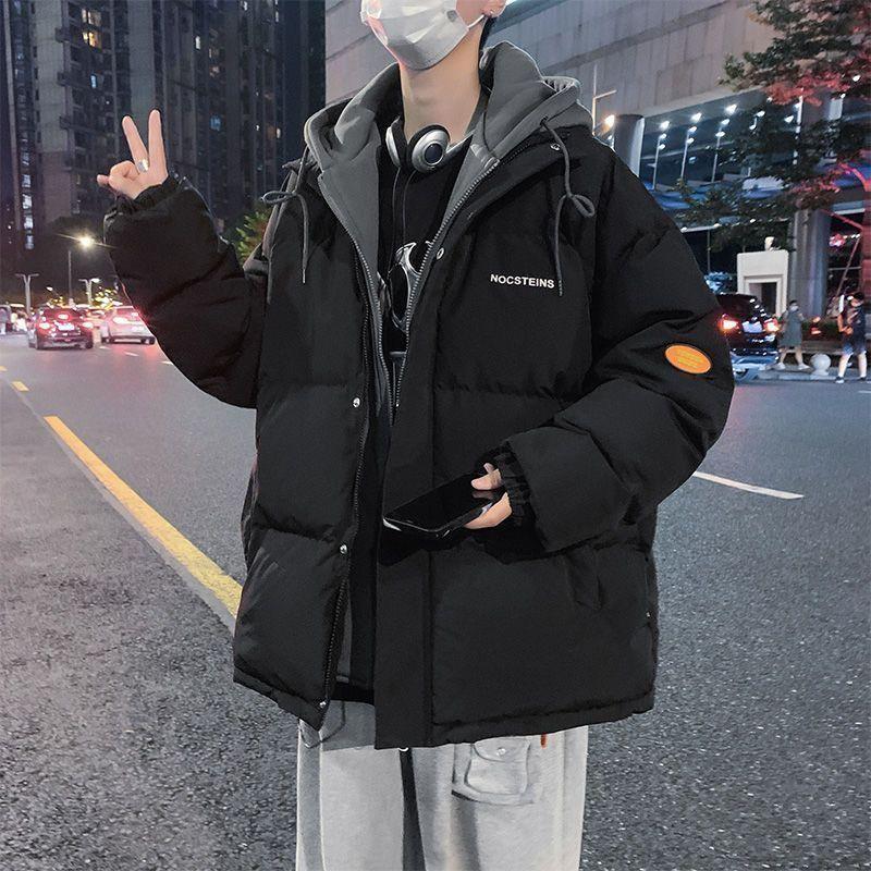 波司登青少年羽绒服高中生爆款男羽绒服耐脏男生假两件秋冬季潮流