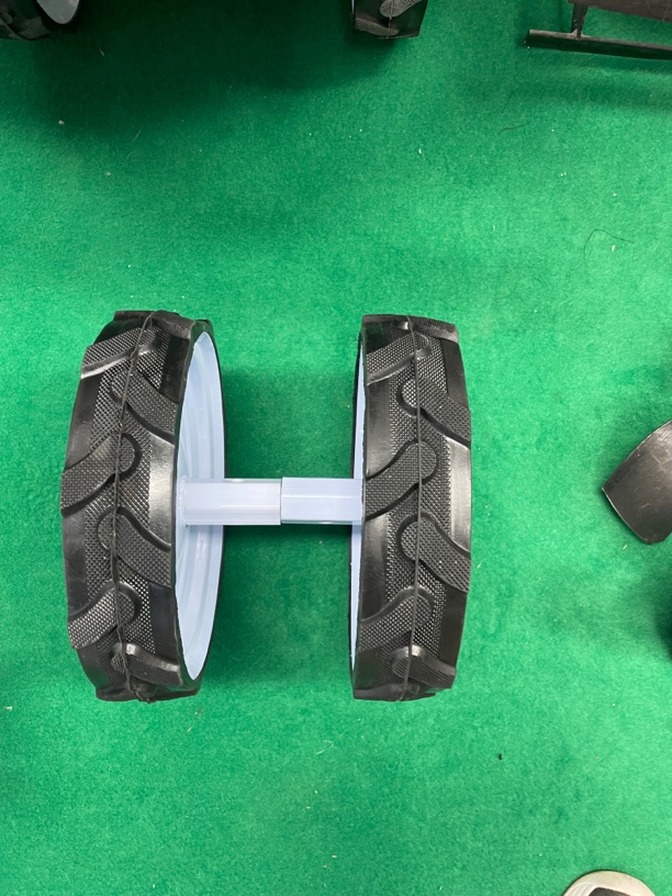 微耕机专用实心橡胶行走轮耐用实用