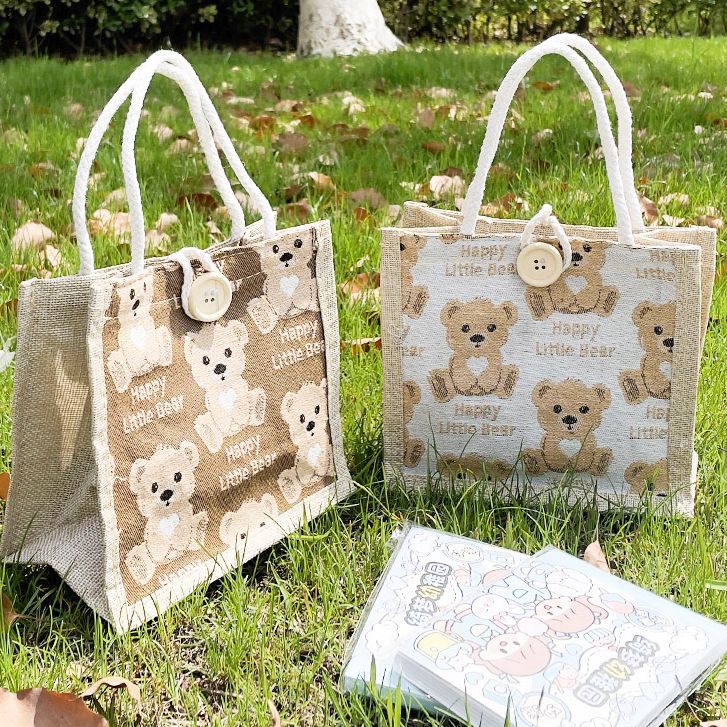 ins网红手提袋包包女2023时尚洋气上班带饭包简约外出饭盒便当包