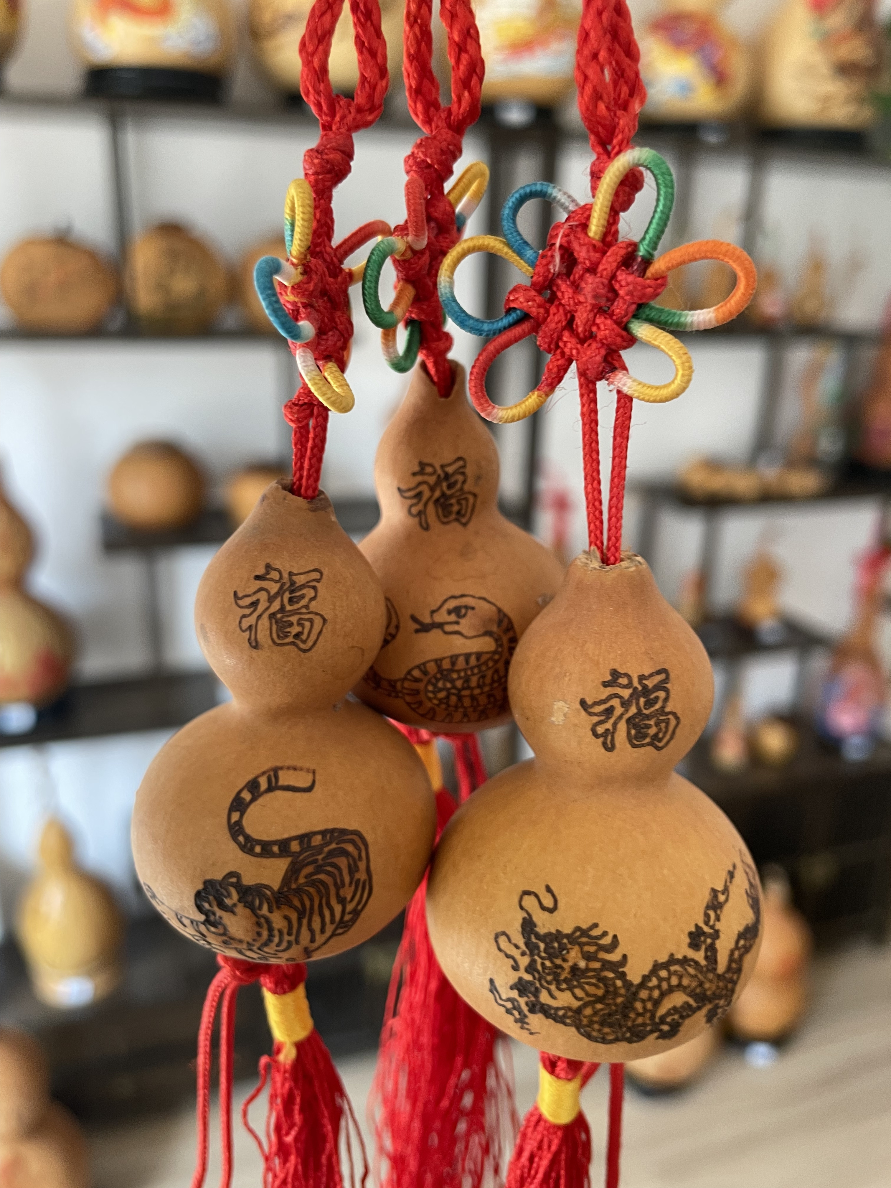 文心雕龙十二生肖中号葫芦挂饰