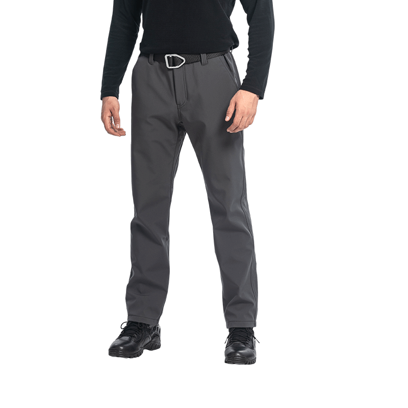 鹰爪二代暗影鲨战术冲锋软壳裤秋冬加绒防风休闲保暖弹力男士长裤