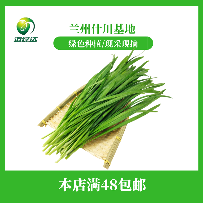 【韭菜】基地新鲜采摘  新鲜脆嫩 凉拌 基地现摘种植 1斤
