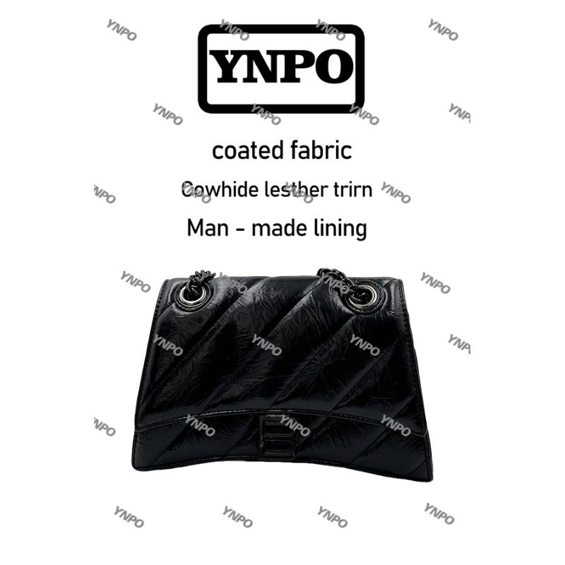 YNPO手工打造真皮女士包0008沙黑色