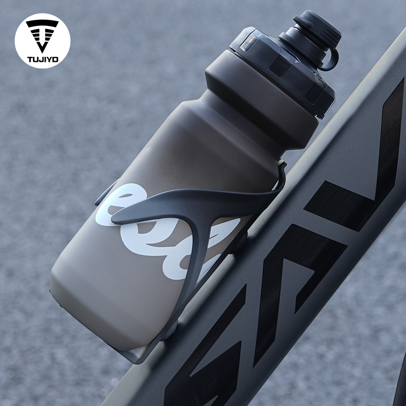 TUJIYD公路车挤压式大容量水壶炫彩大容量健身户外骑自行车装备