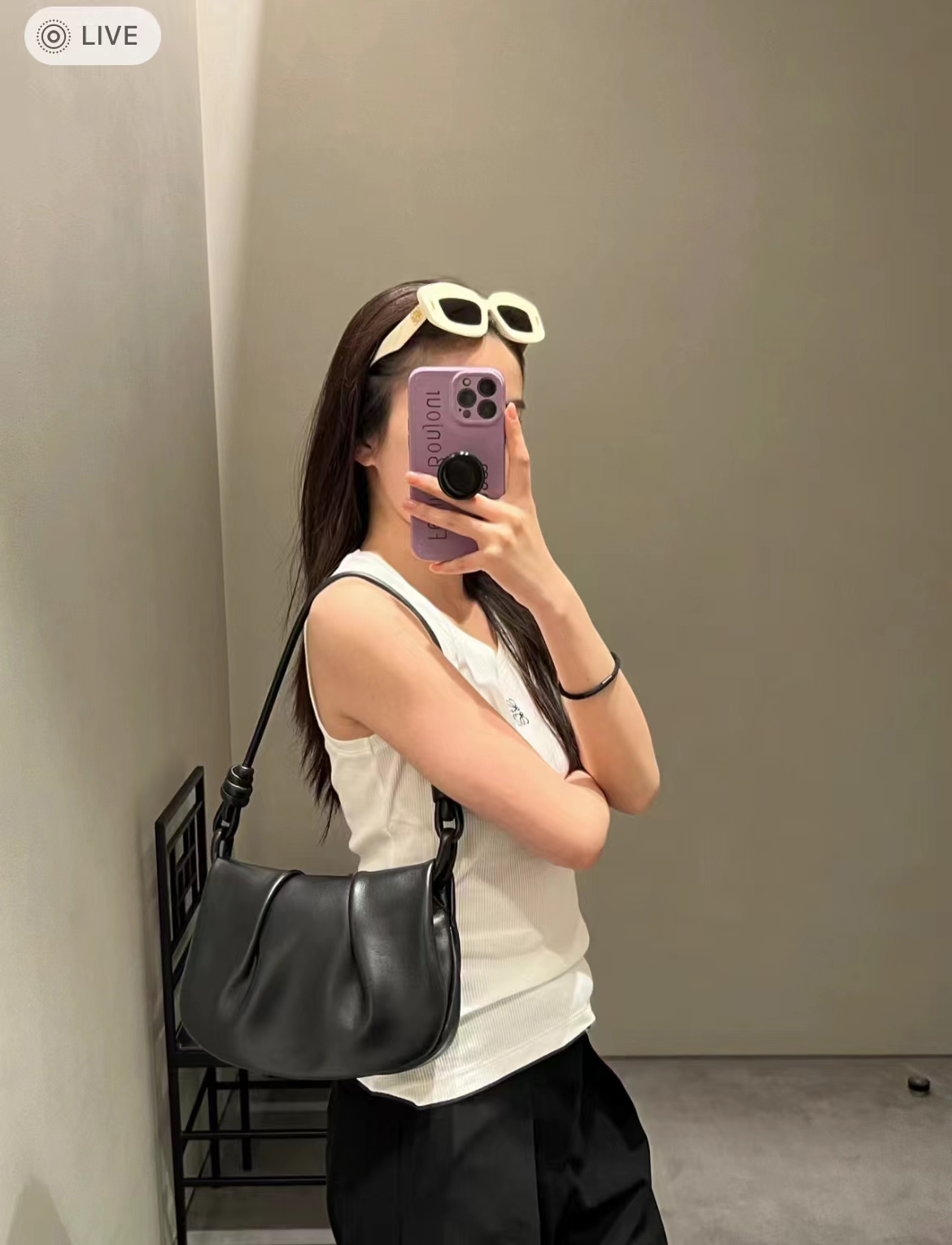 精选-鱼子款高端半手工制作单肩手拎女士包