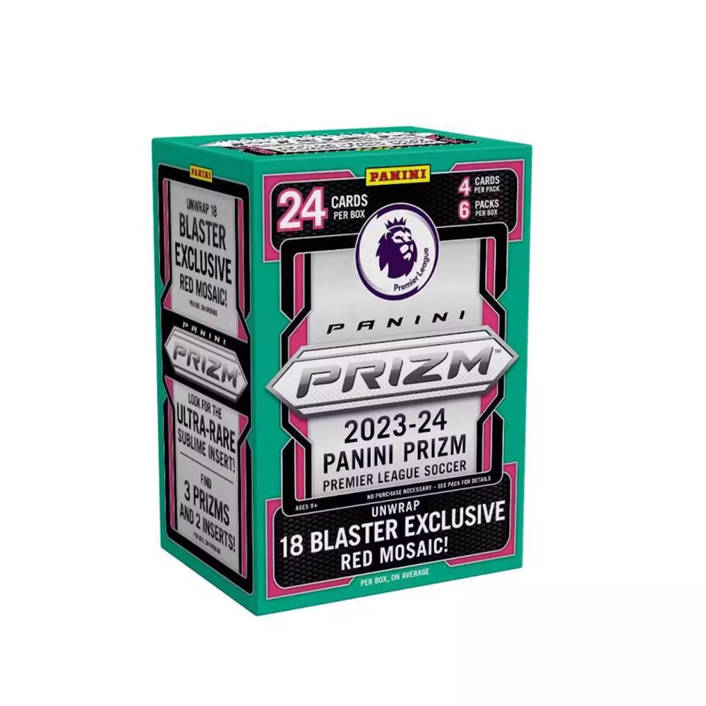 帕尼尼 23-24 英超Prizm 狂热手雷 足球球星卡 曼联梅努RC