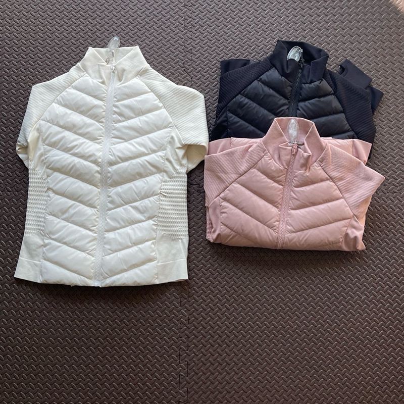 波司澄羽绒服保暖秋冬款瑜伽健身内搭保暖外套修身运动户外羽绒服