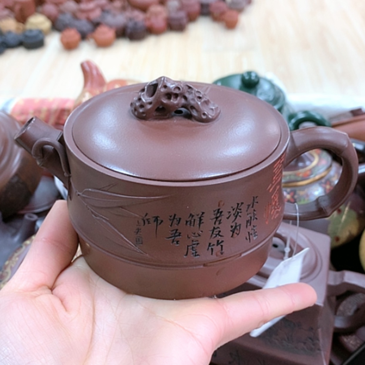 【闪购商品】紫砂茶壶@****谁