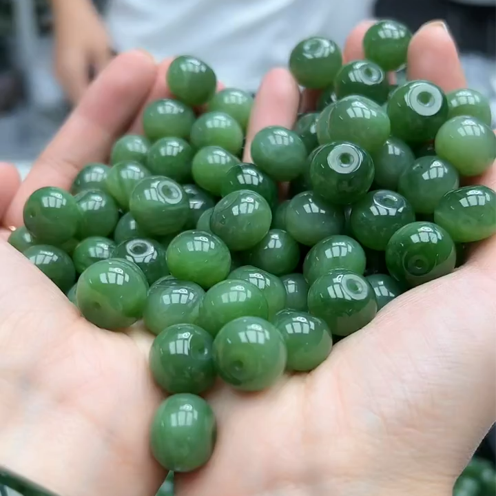 玉美人菲菲/BC526-碧玉单珠*多样性发一