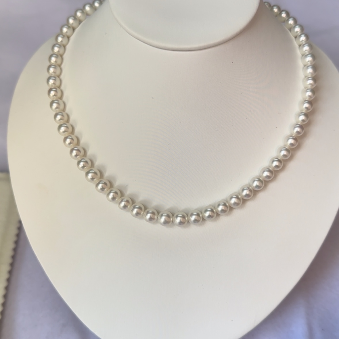 【闪购商品】淡水珍珠项链银S925镶嵌
