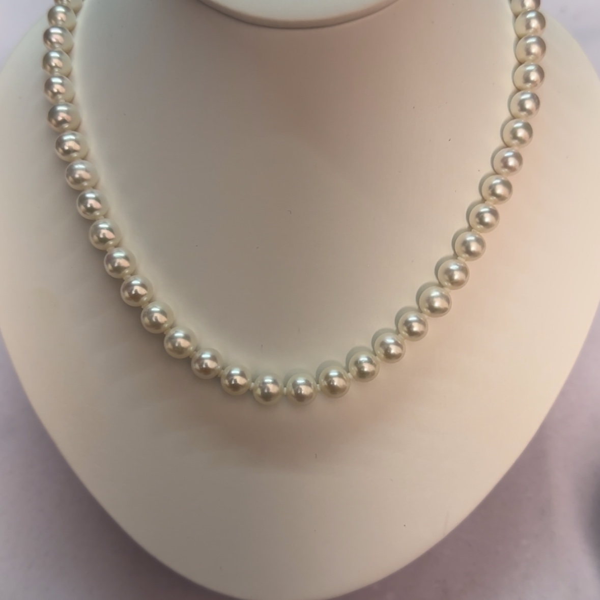 【闪购商品】淡水珍珠项链银S925镶嵌