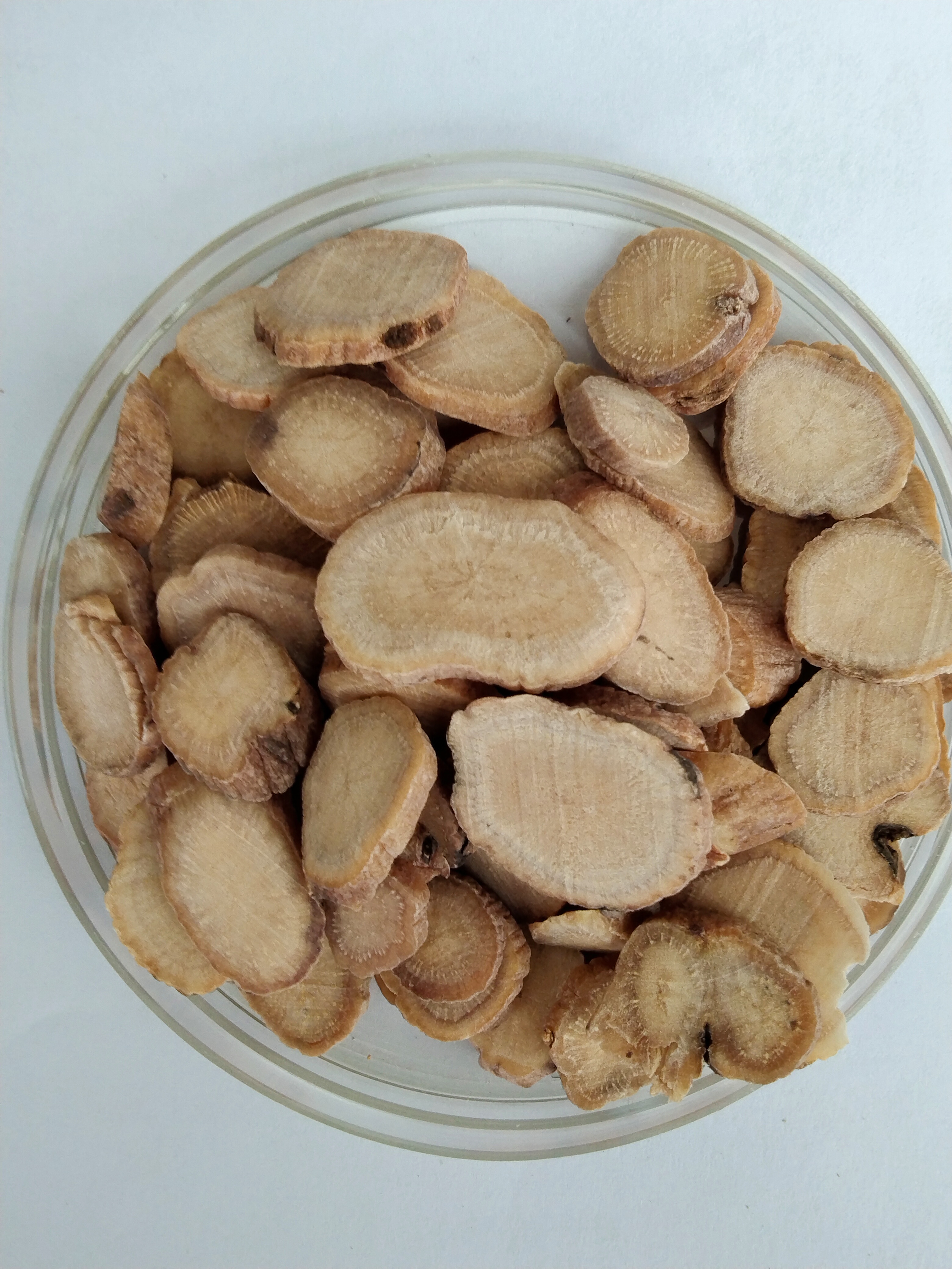 甘肃大山采挖野生白芍，白芍切片250克一500克包邮