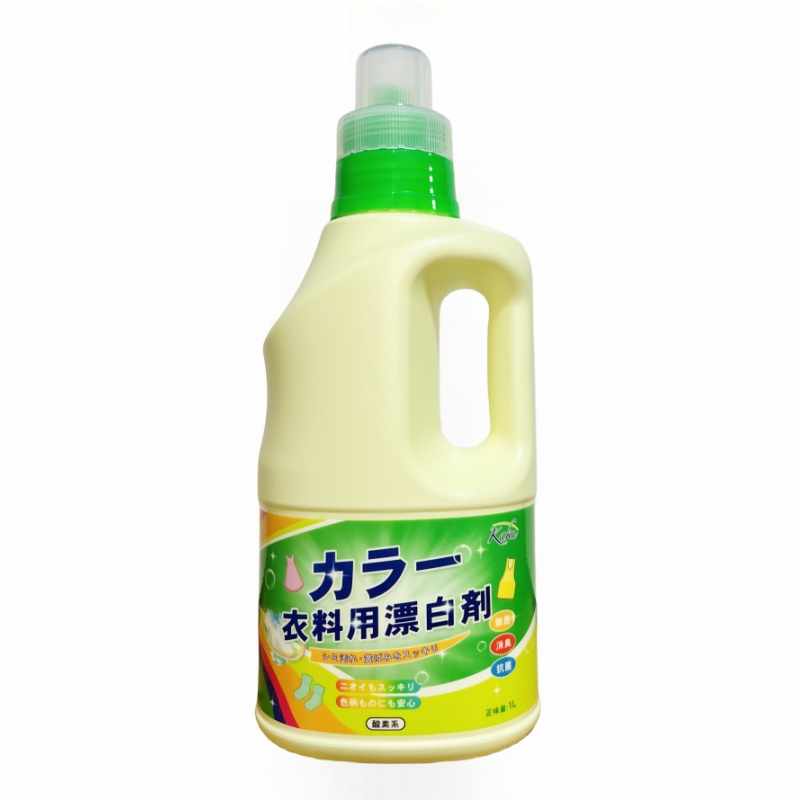 日本进口火箭kaku彩漂液彩色衣物漂白剂活氧去渍去污增白