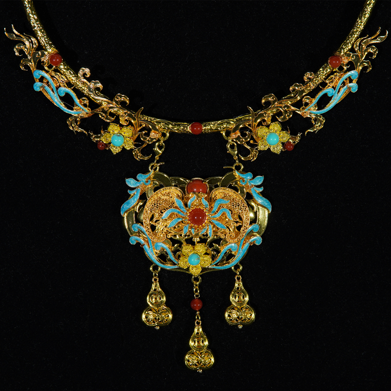 宝福闺宝阁原创古风汉服发饰首饰璎珞