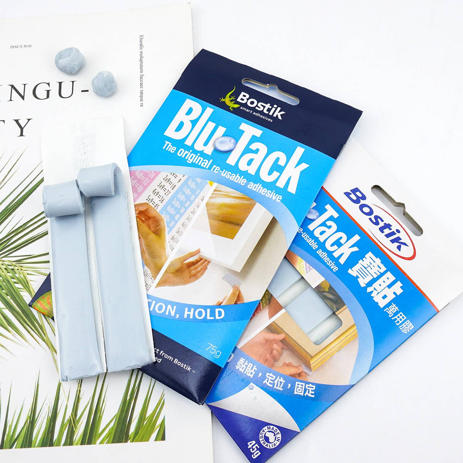 新品蓝丁胶宝贴双面照片墙专用相框免钉无痕胶贴黏土