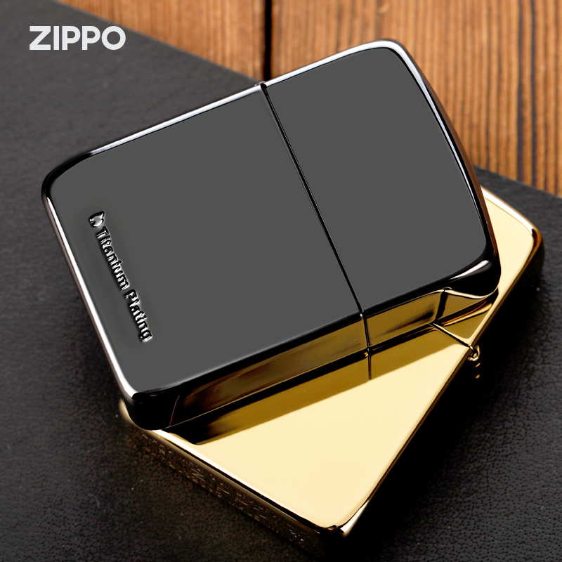 ZIPPO/之宝打火机1941复刻雅痞黑钛男士男朋友经典防风TCX1H1F1