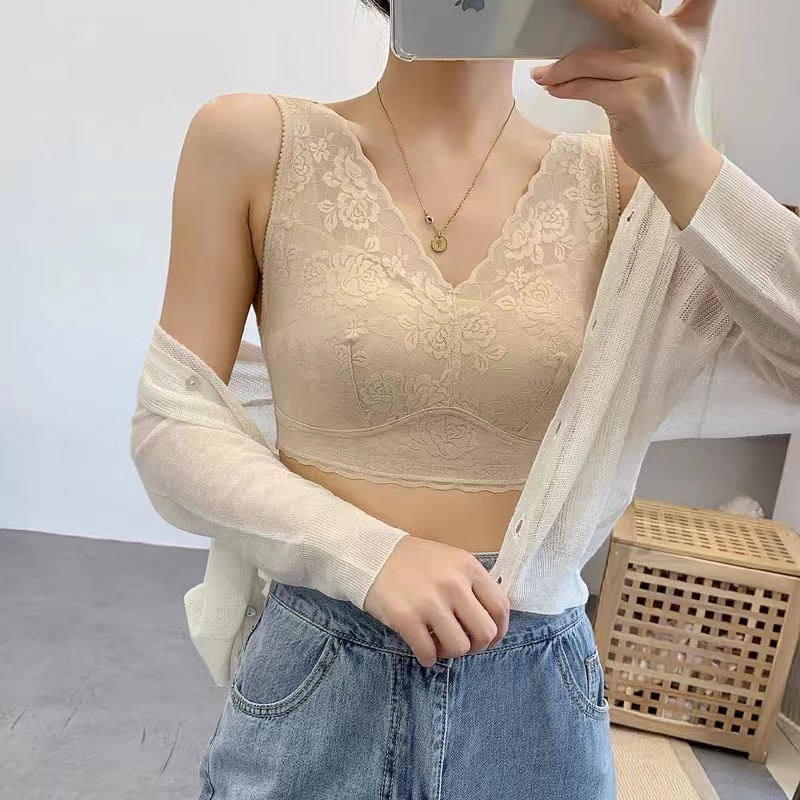 透气性感蕾丝舒适美背玫瑰文胸101女士聚拢