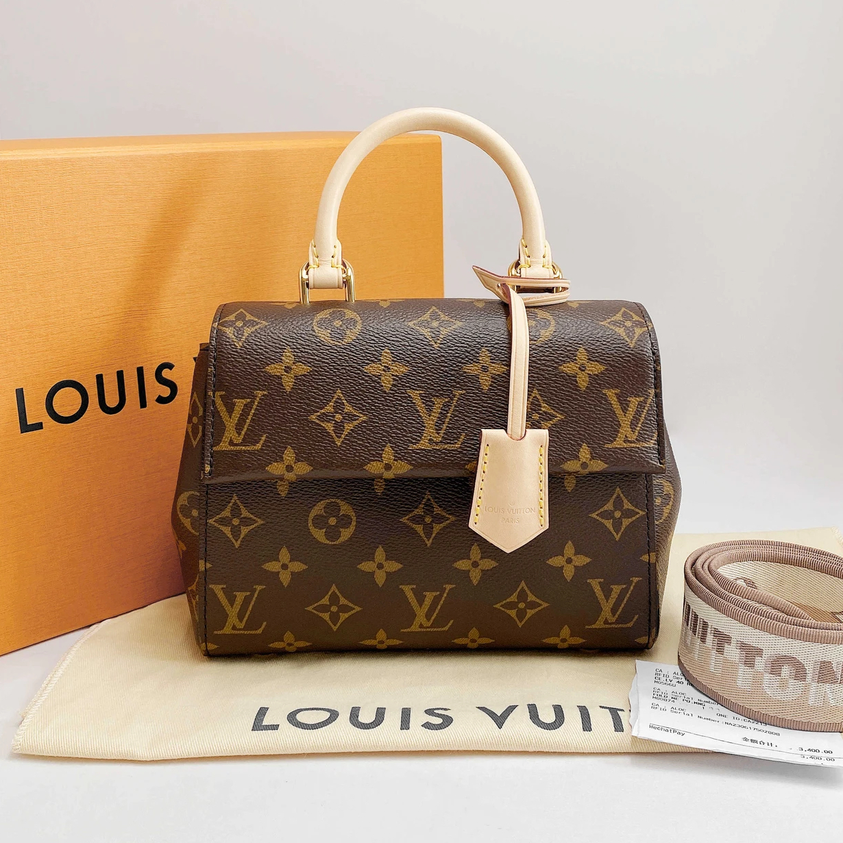 99新 LouisVuitton/路易威登 克鲁尼mini/手提包/精选