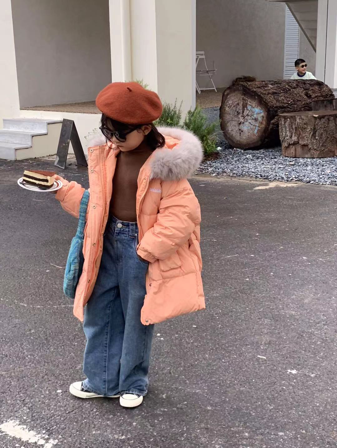 链接大童童装裤子工装裤大版