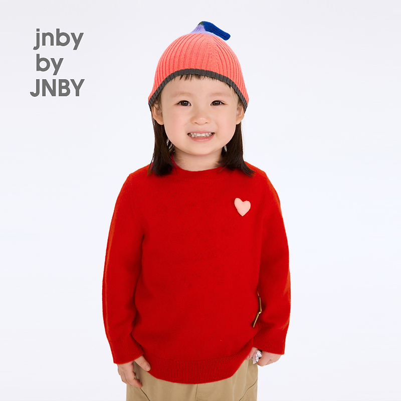 [年服]新款江南布衣婴童套头羊绒衫24冬男女童婴儿YOA311070