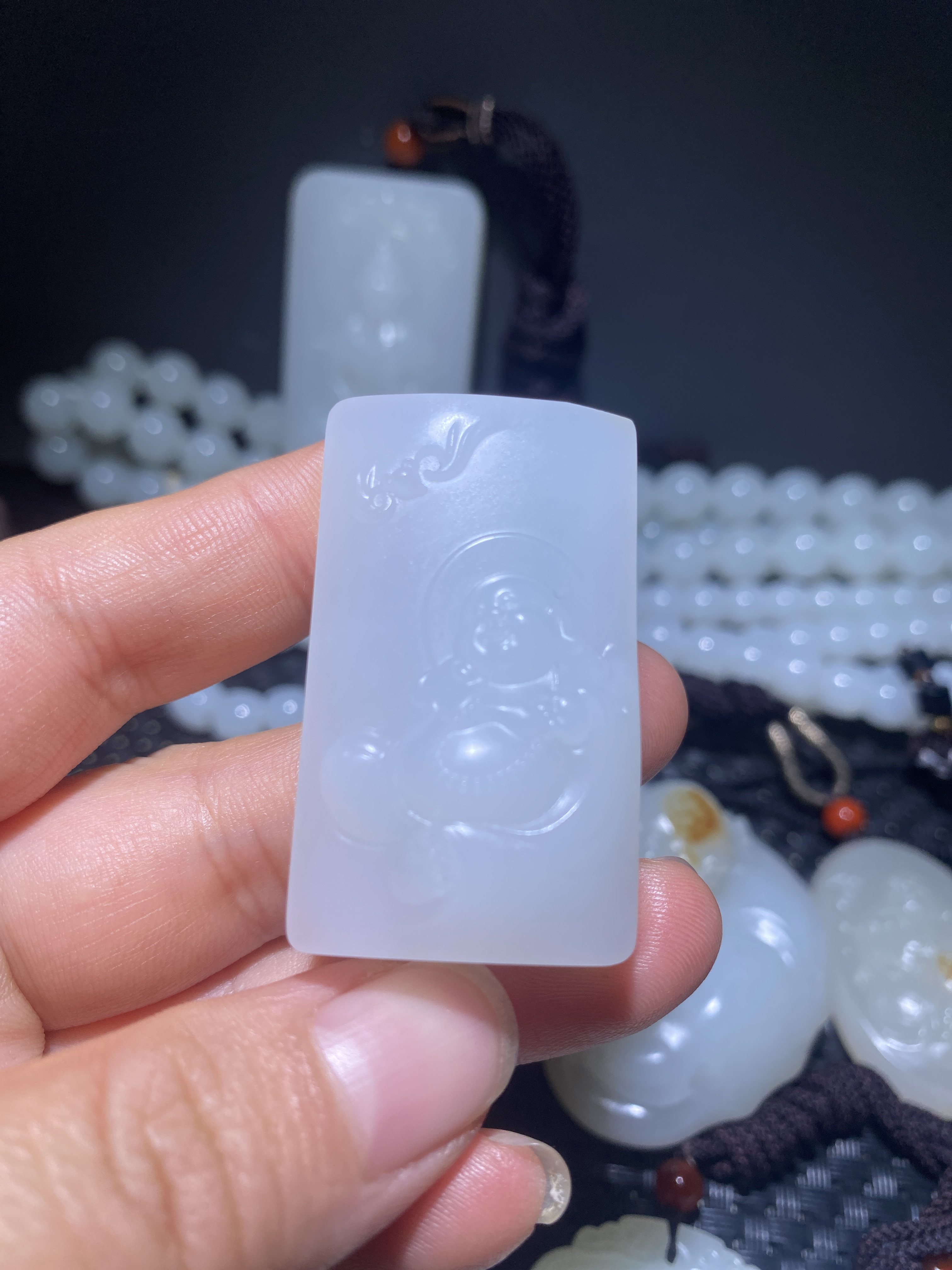 新疆和田玉弥勒佛