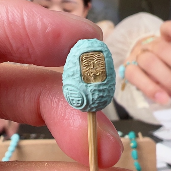 绿松石珠宝奇石未镶嵌