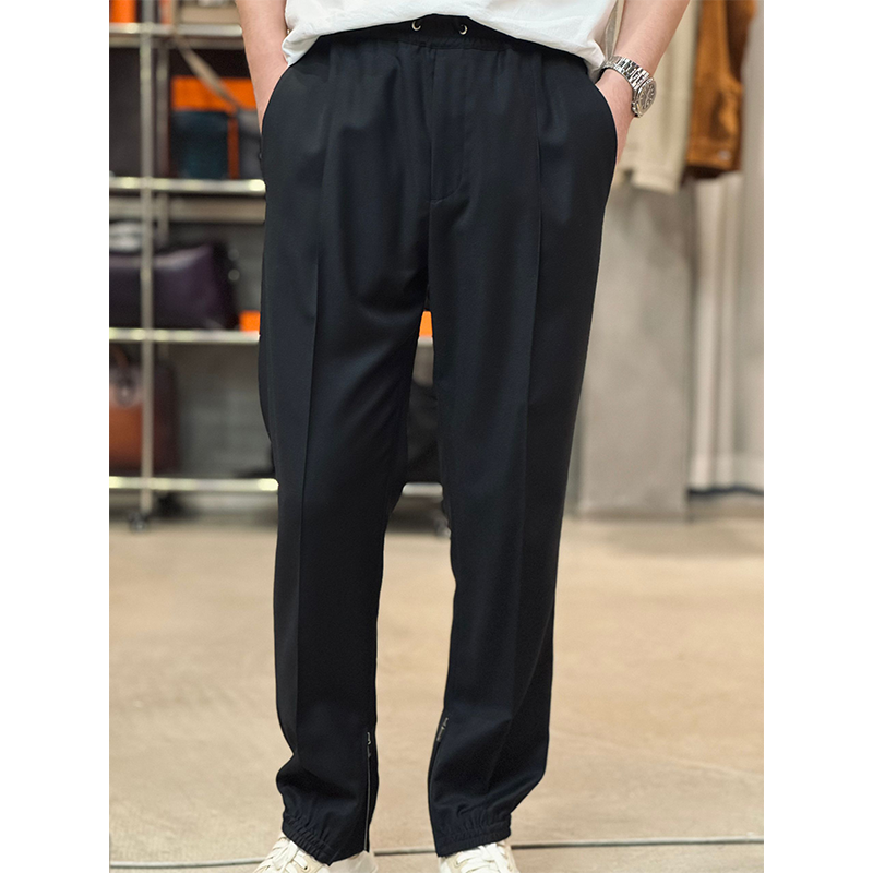 9800版”总裁的100%意大利 Reda150支丝光羊毛" 精裁 慢跑裤