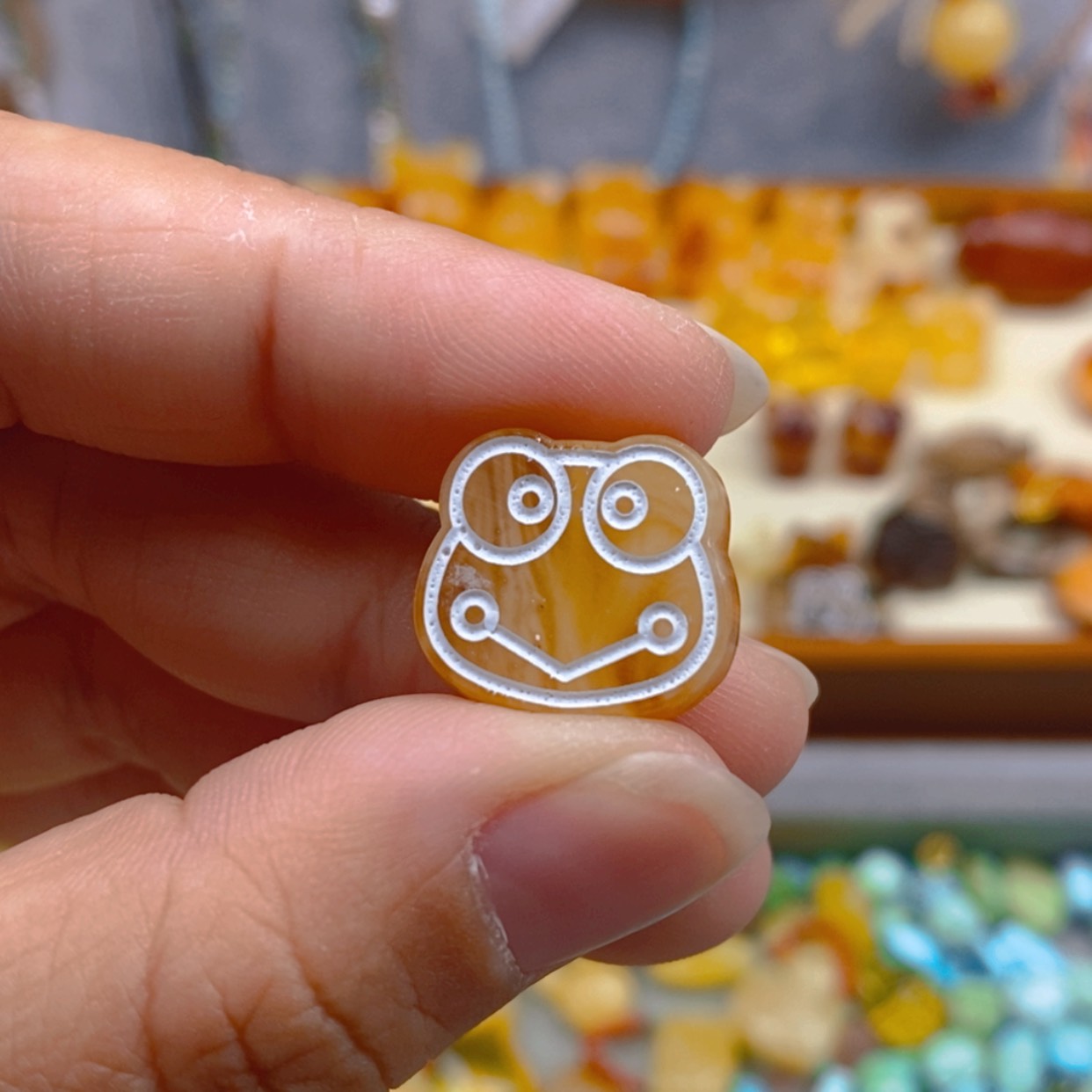 【闪购商品】琥珀手链未镶嵌我**模