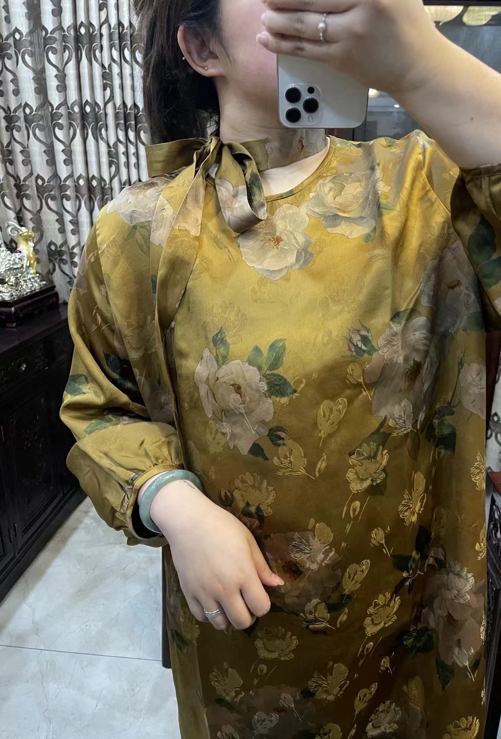 【泡泡袖长裙】无实物链接-工厂普工完美主义慎拍定制产品不退换