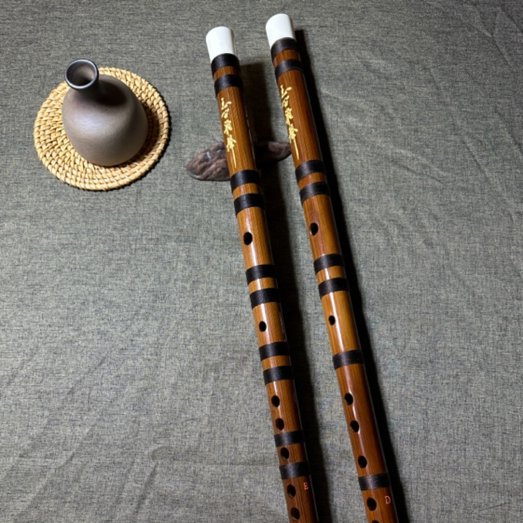 黄卫东【珍藏品】竹韵黄卫东【玉笛飞声棉线款】专业级演奏笛手工笛