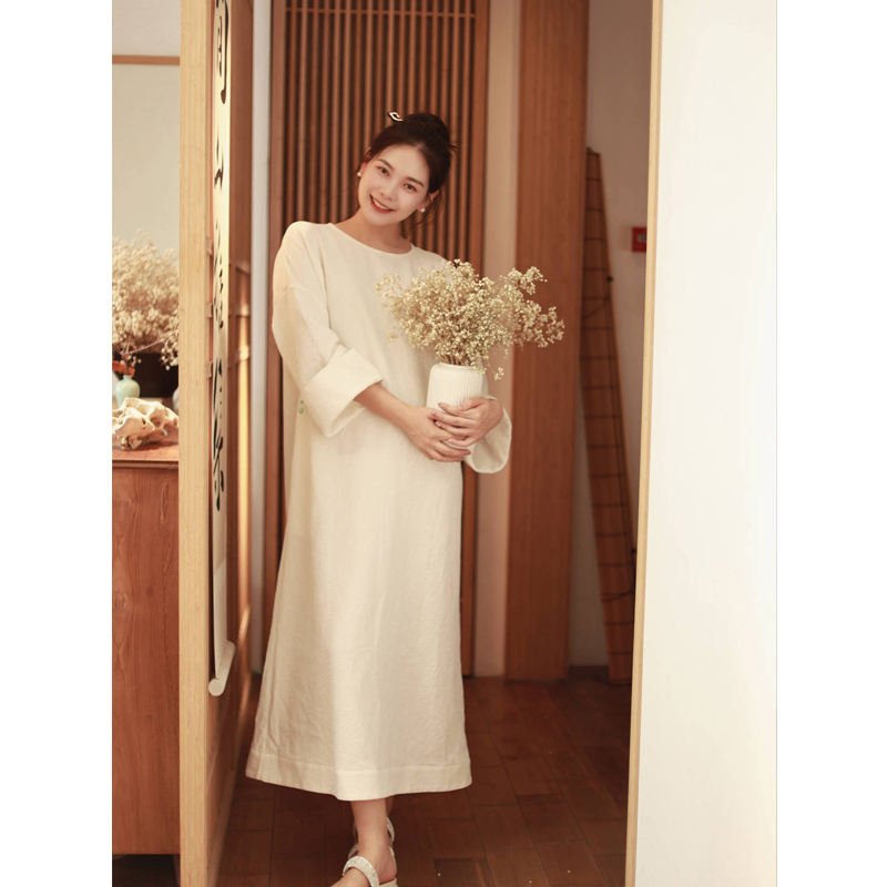 【抖音专属】连衣裙（23807462-山矾）